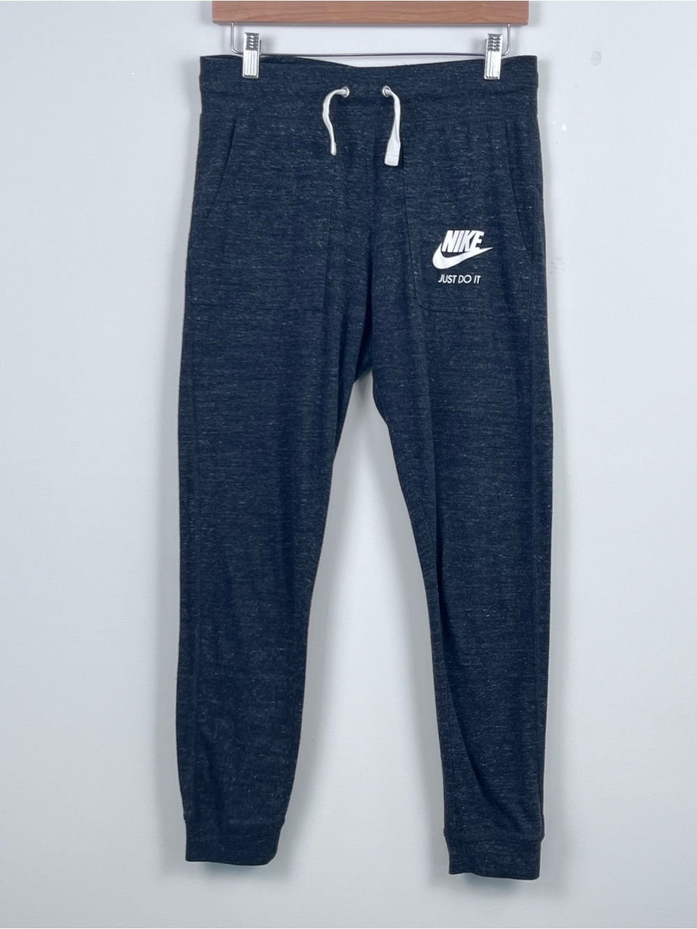 Nike Sportswear Women's Gray Gym Vintage Drawstring Joggers Size S; Athleisure